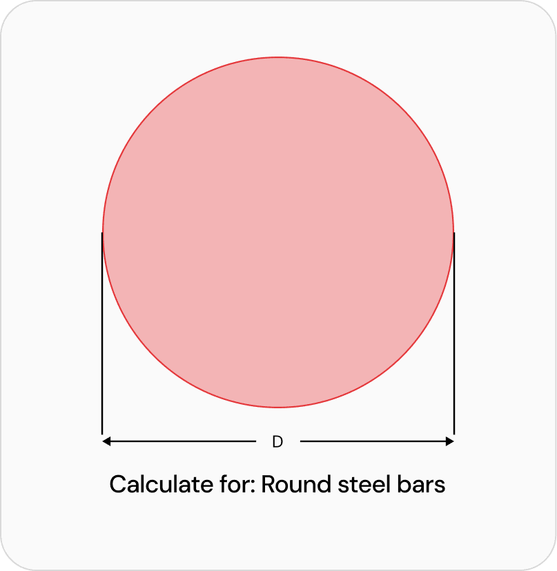 Round steel bars
